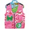 Nature Bound: Cargo Vest - Pink Camo - Adventure Costume Top, One Size Fits Most, Sturdy Fabric, Front Zipper, Machine Washable, Girls & Kids Ages 5+